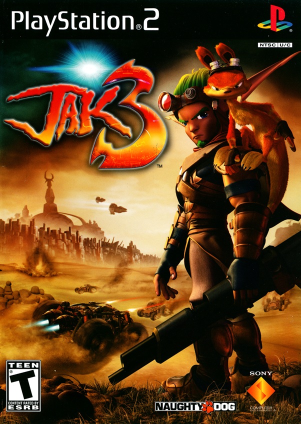 Box art for the PS2 game Jak 3