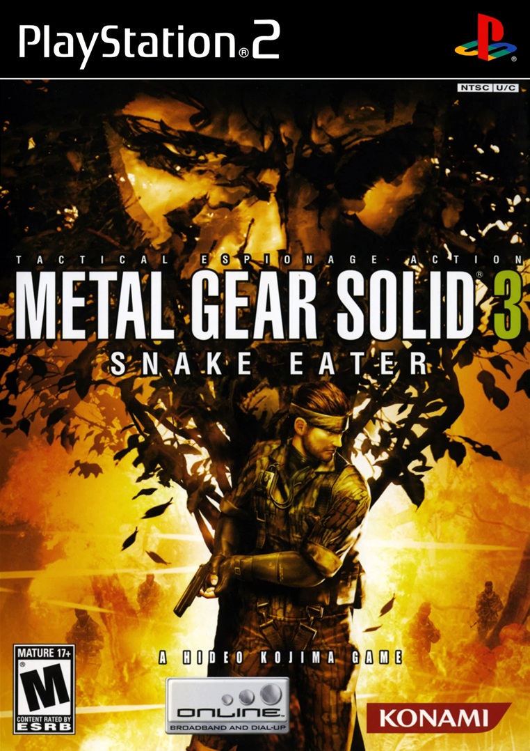 PS2 game Metal Gear Solid 3: Snake Eater