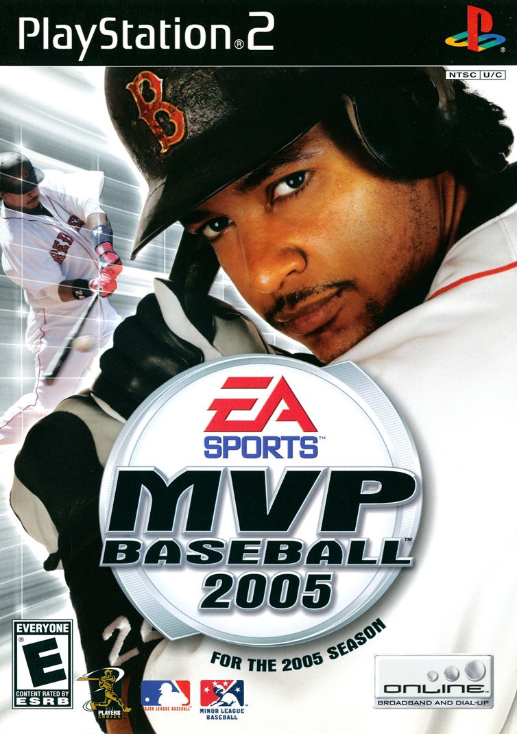 PS2 game MVP Baseball 2005