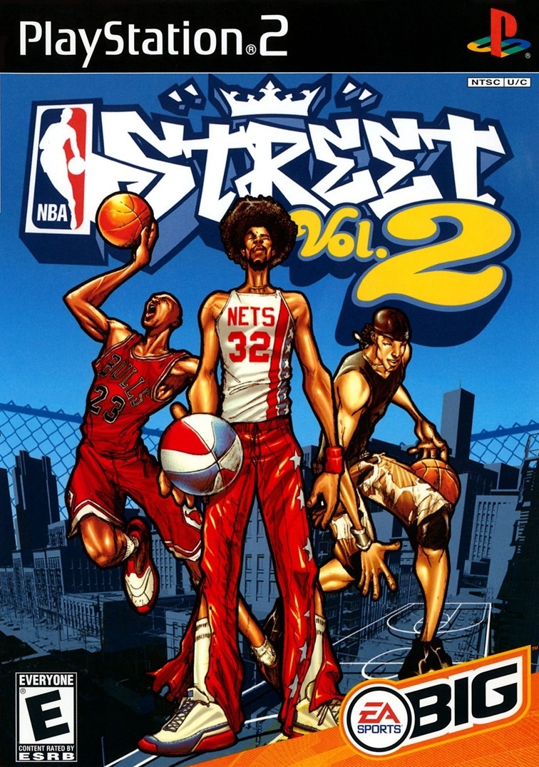 Box art for the PS2 game NBA Street Vol. 2
