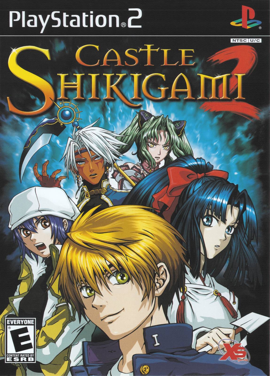 PS2 Playstation 2 game Castle Shikigami 2