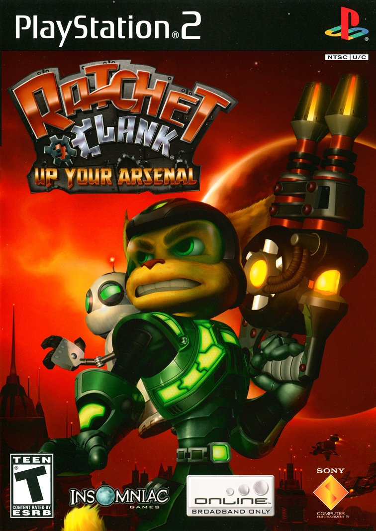 PS2 game Ratchet & Clank: Up Your Arsenal