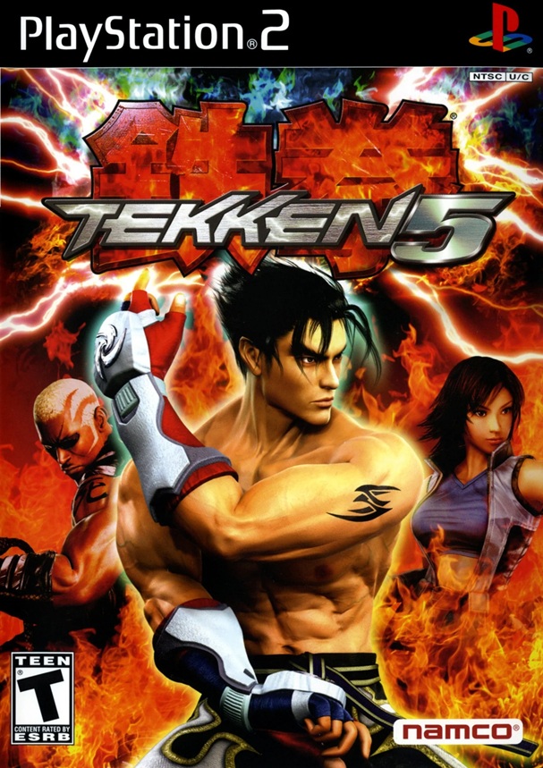 PS2 game Tekken 5