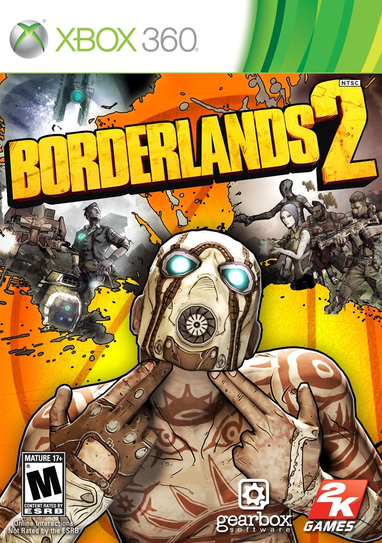 Xbox 360 game Borderlands 2