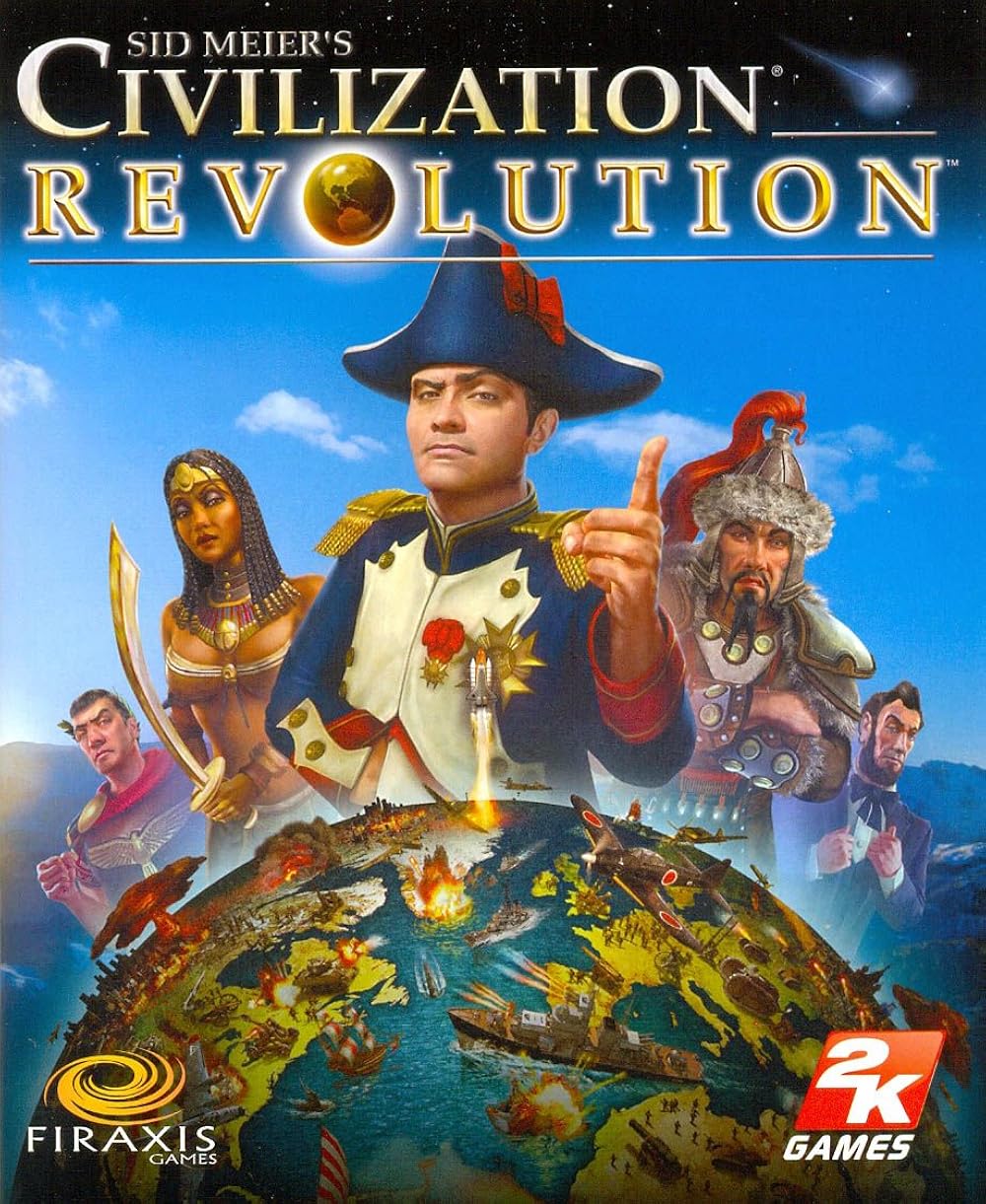 Xbox 360 Playstation PS3 game Sid Meier's Civilization Revolution