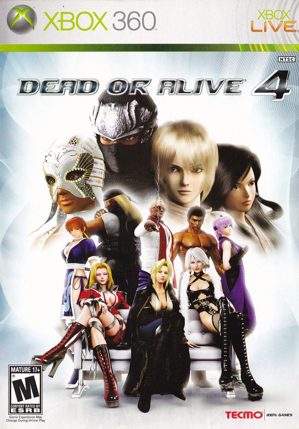 Xbox 360 game Dead or Alive 4 fighting