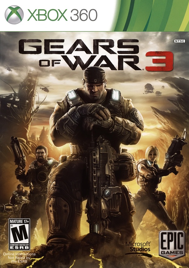 Xbox 360 game Gears of War 3