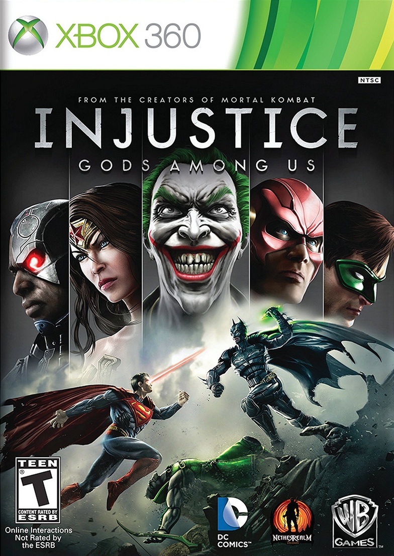 Xbox 360 game Injustice Gods Among Us