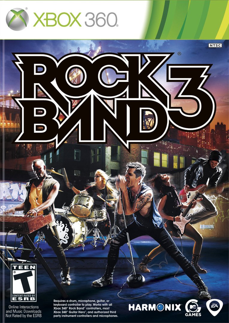 Xbox 360 game Rock Band 3