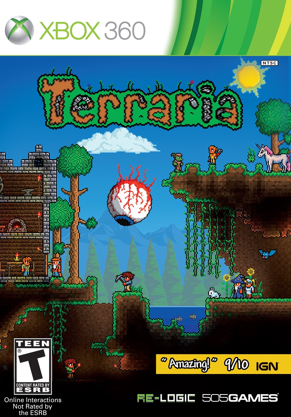 Xbox 360 XBLA game Terraria