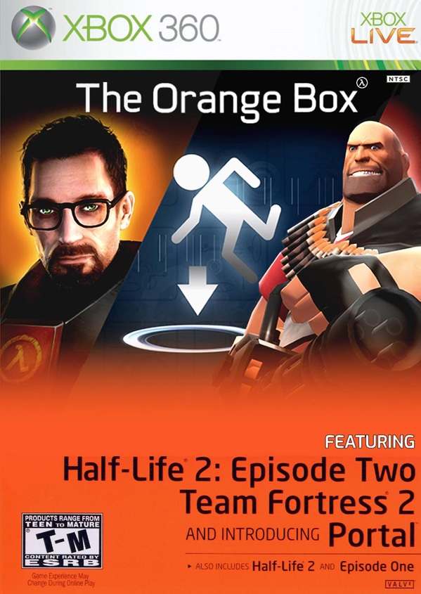 Xbox 360 game The Orange Box