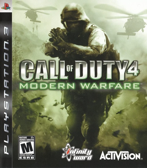 PlayStation game Call of Duty 4: Modern Warfare best PS3 multiplatform games,