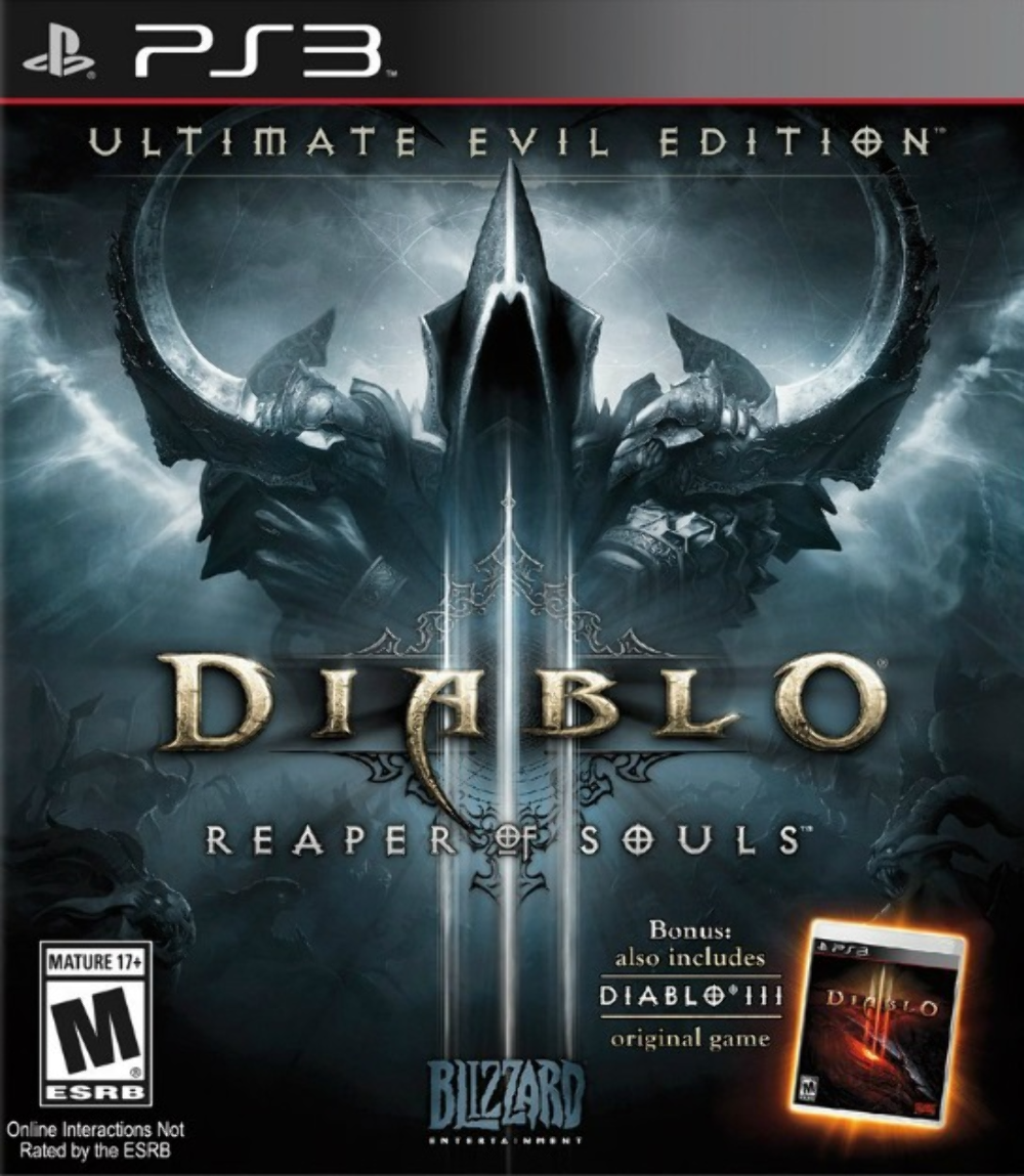 PlayStation 3 PS3 game Diablo 3 Ultimate Evil Edition