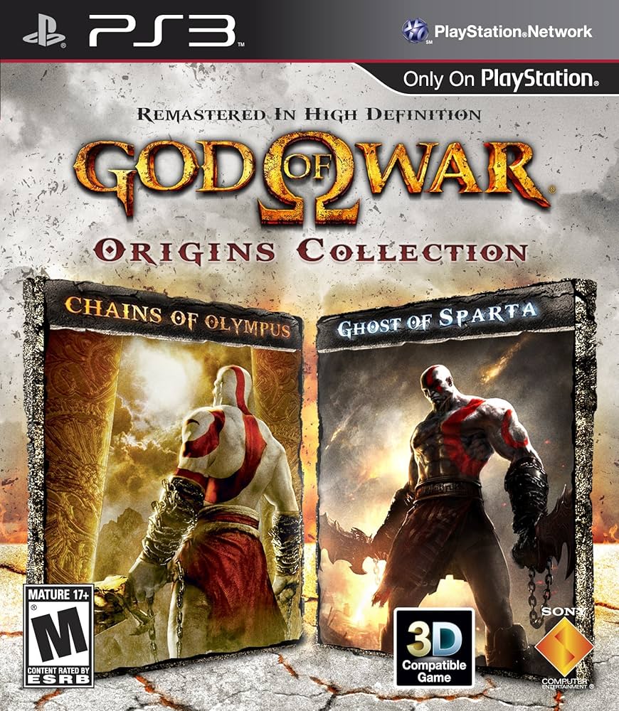 PlayStation PS3 game God of War: Origins Collection