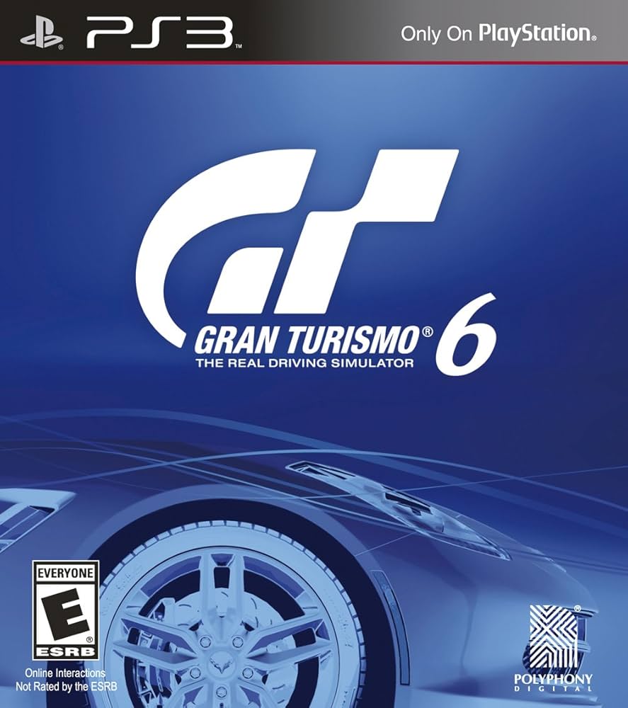 PlayStation PS3 game Gran Turismo 6