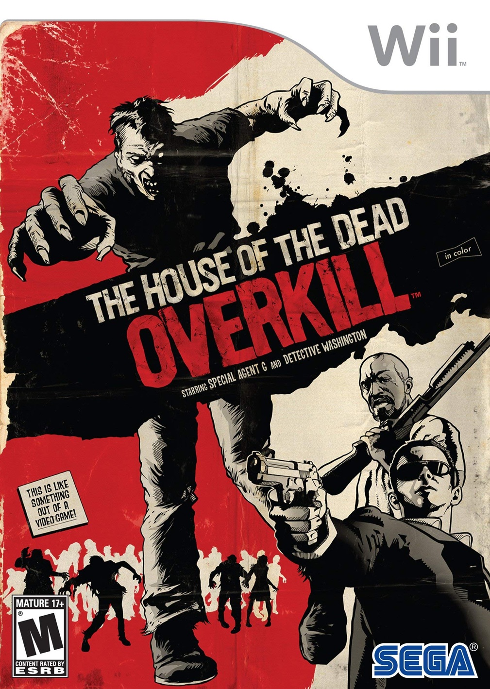 Nintendo Wii game The House of the Dead: Overkill (Headstrong Games)