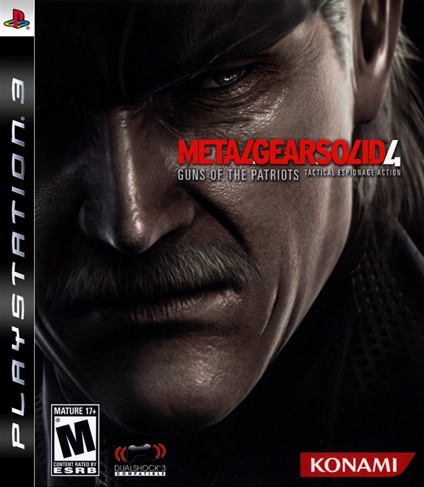 PS3 game Metal Gear Solid 4: Guns of the Patriots