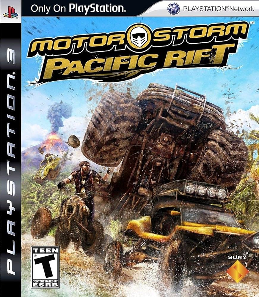 PS3 game Motorstorm Pacific Rift