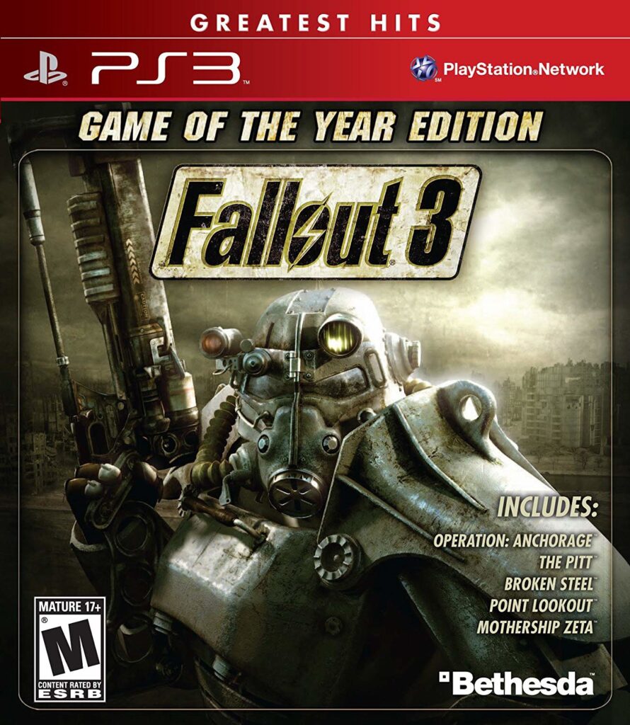 ps3 fallout3 game of the year