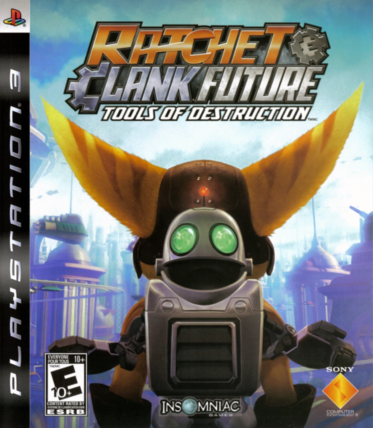 PS3 game Ratchet & Clank Future: Tools of Destruction