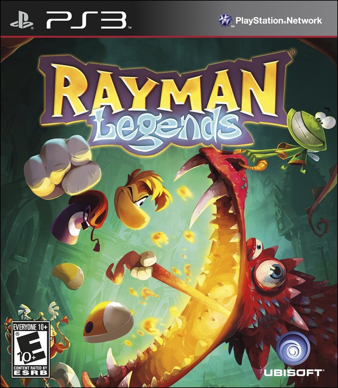 PlayStation 3 PS3 game Rayman Legends