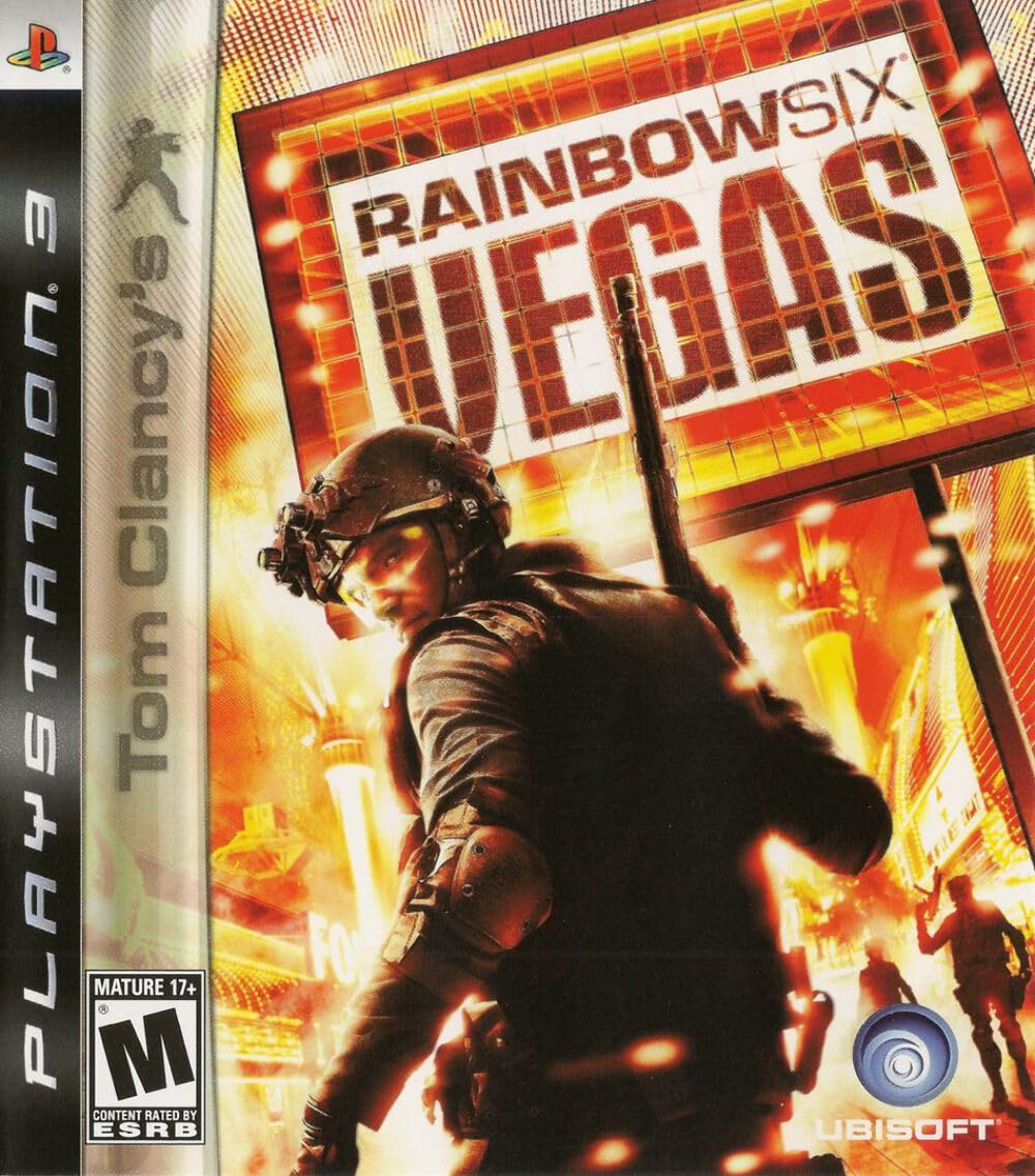 PlayStation PS3 Tom Clancy’s Rainbow Six Vegas game