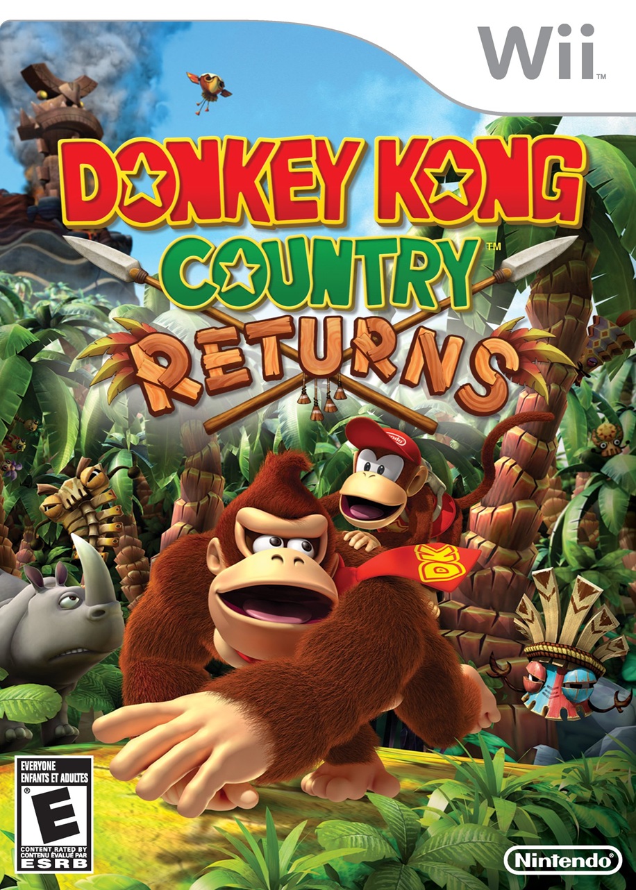 Nintendo Wii game Donkey Kong Country Returns