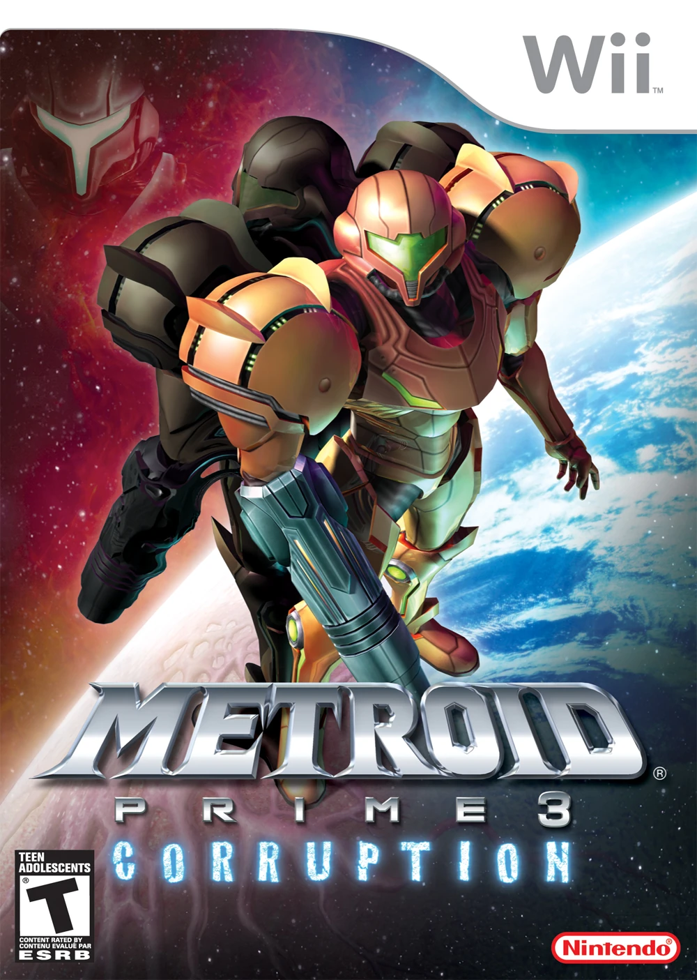 Nintendo Wii game Metroid Prime 3: Corruption