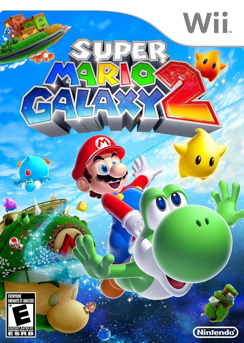 Nintendo Wii game Super Mario Galaxy 2