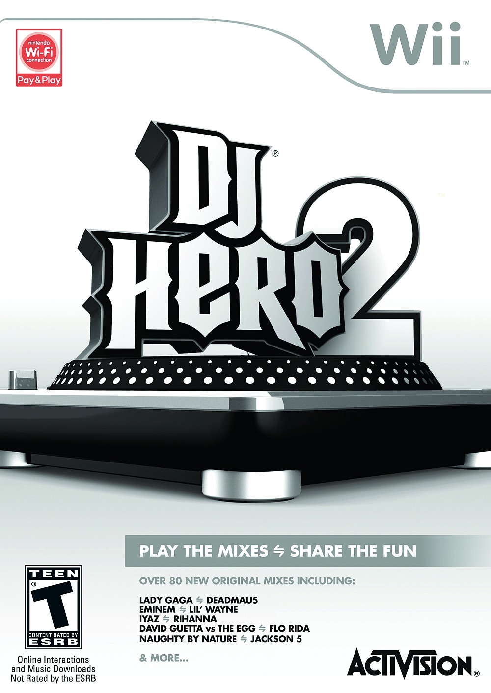 Nintendo Wii game DJ Hero 2