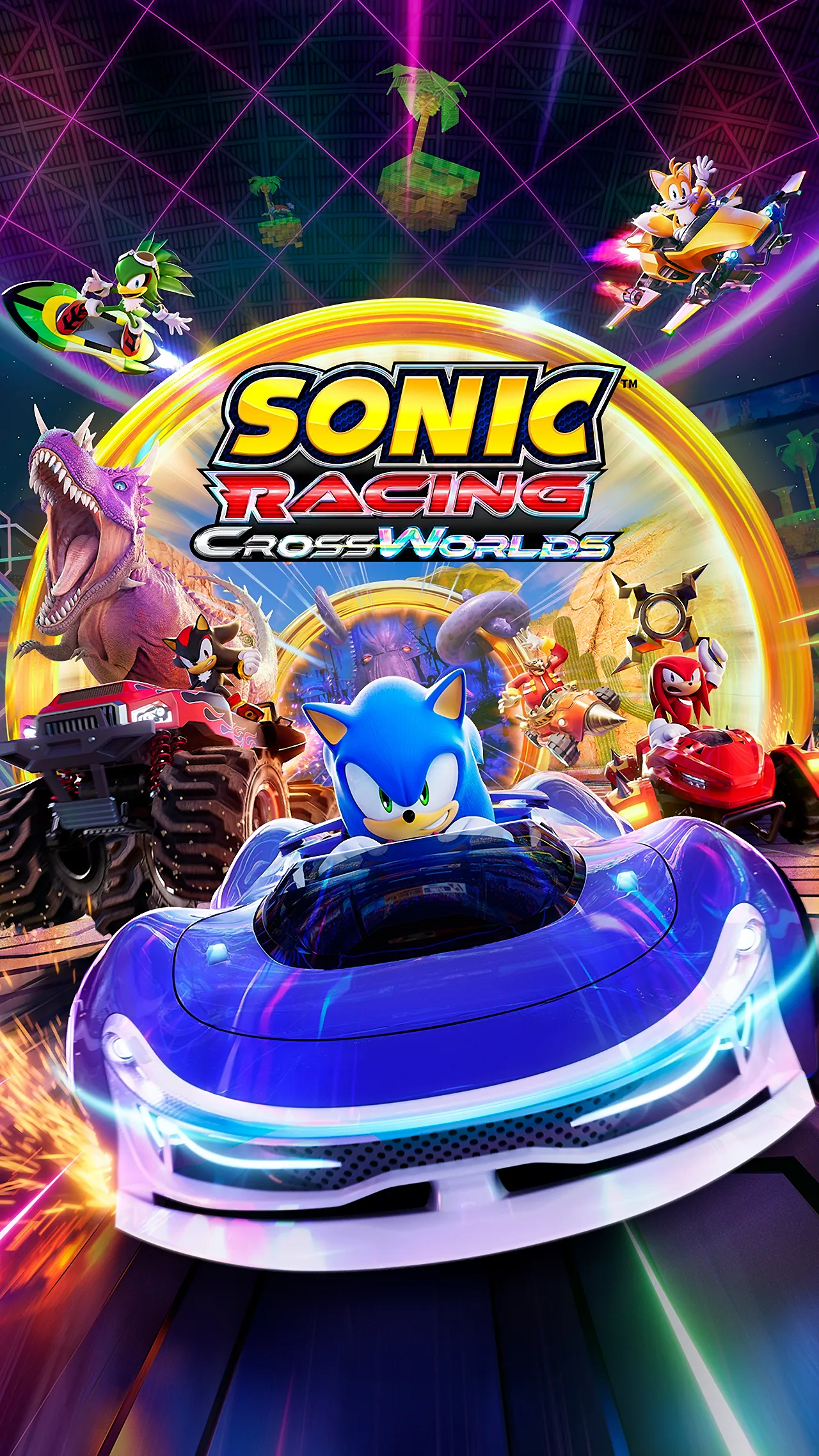 PlayStation 5 Xbox, Nintendo Switch game Sonic Racing: CrossWorlds