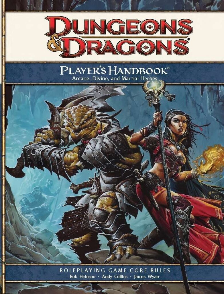 Dungeons Dragons 4e 4th edition heroic fantasy RPG systems