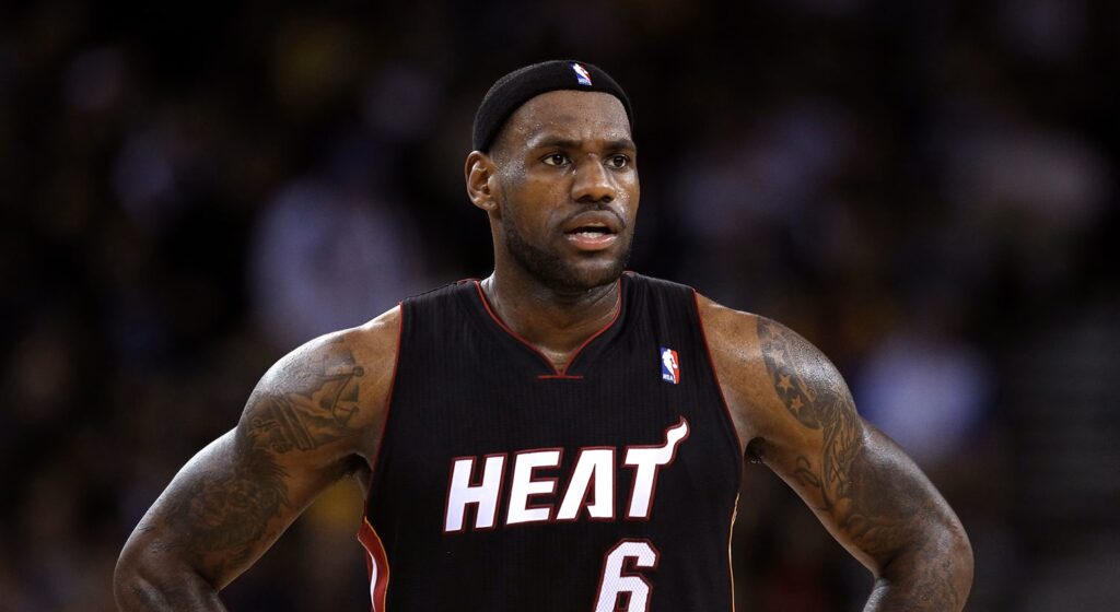 LeBron James basketball rushmore