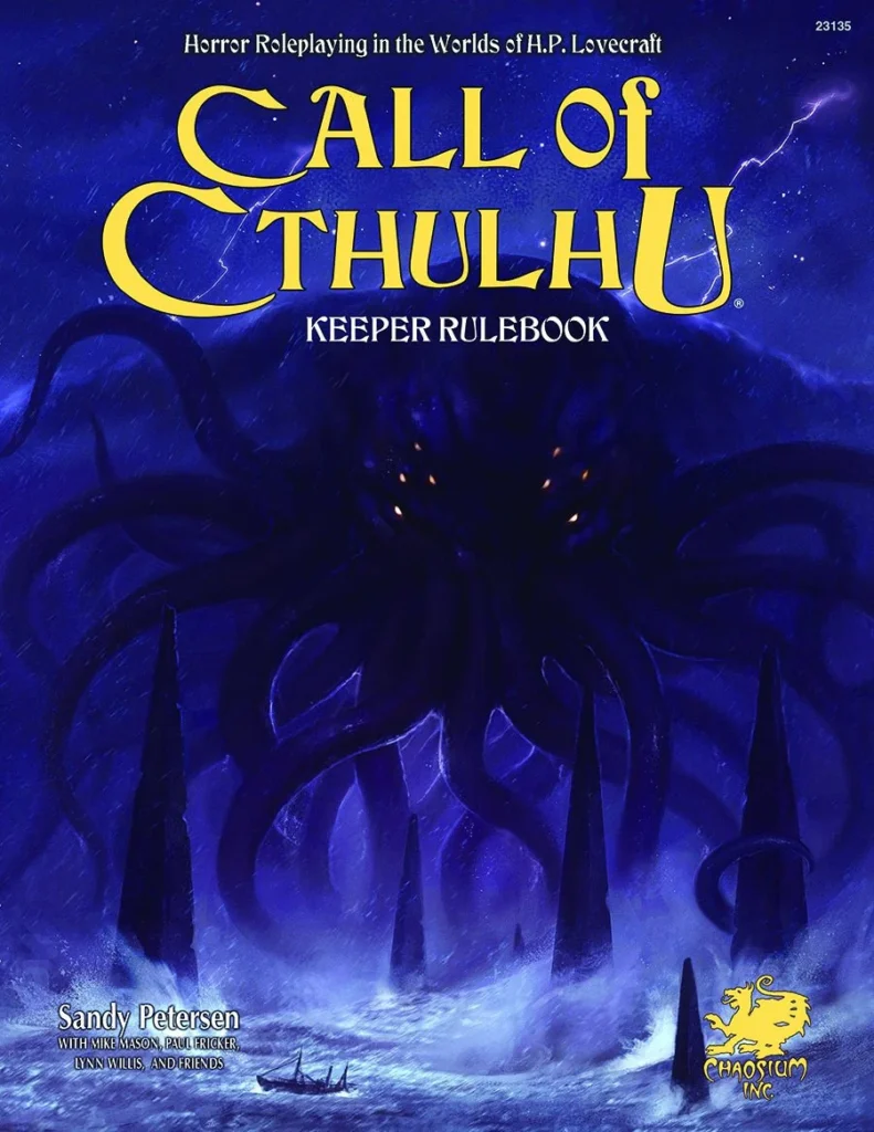 Call of Cthulhu horror TTRPGs