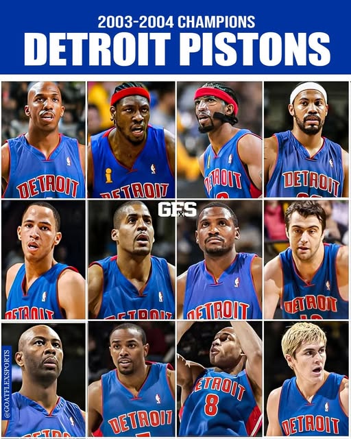 2003-2004 Pistons
