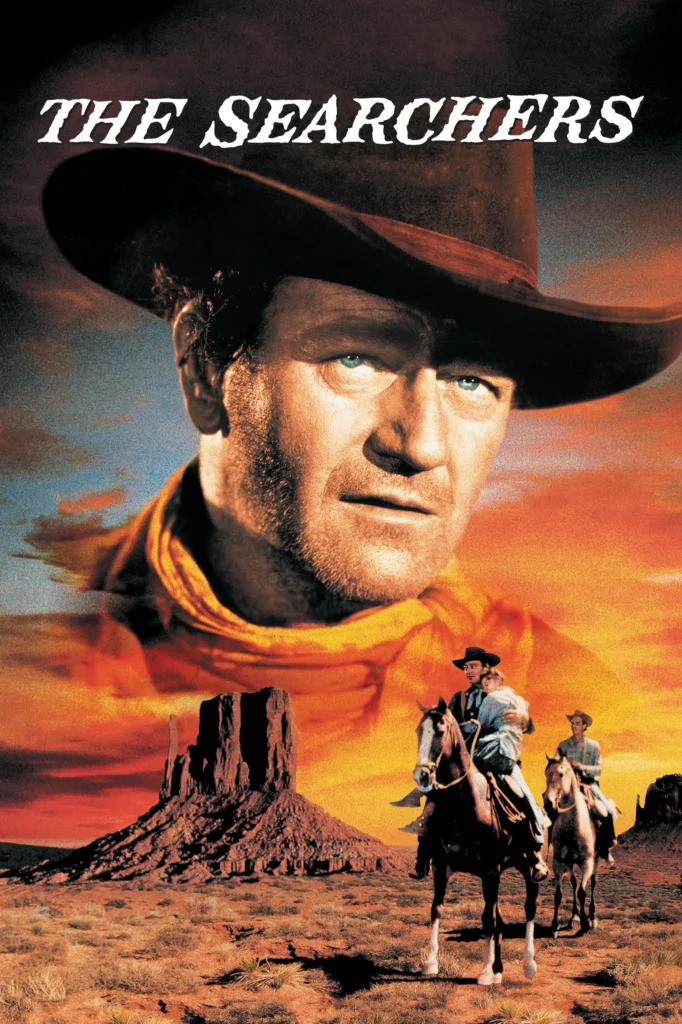 The Searchers movie poster john wayne