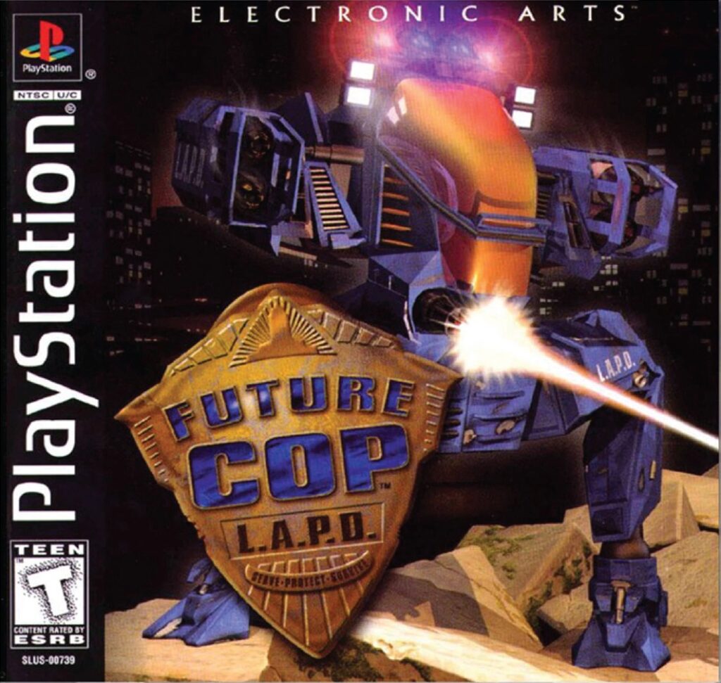 Future Cop LAPD PS1 game