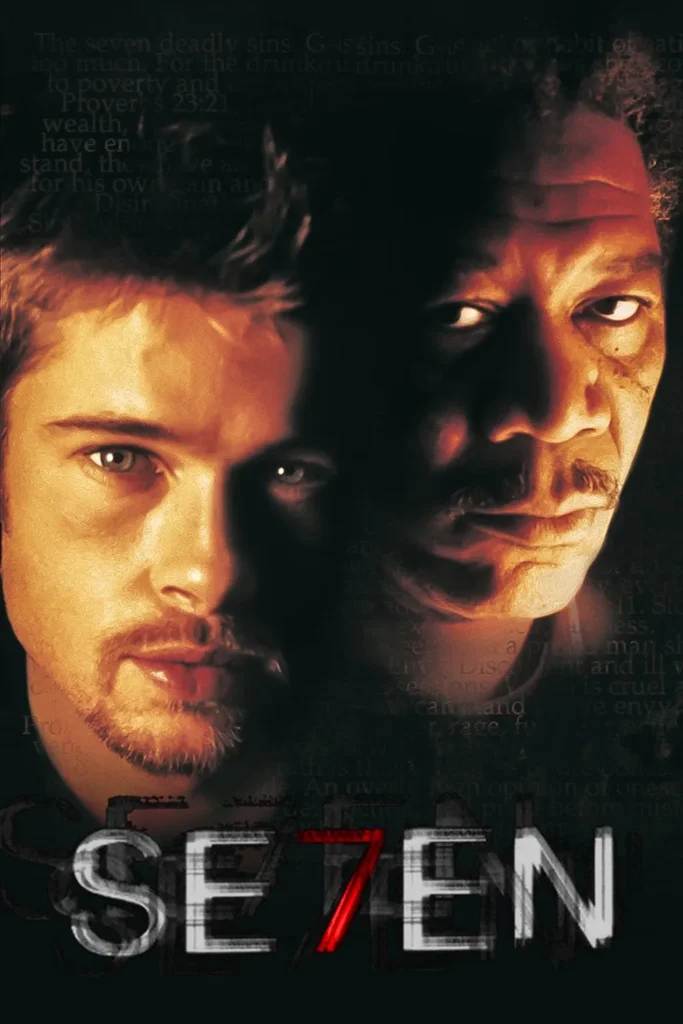 Seven movie brad pitt morgan freeman se7en