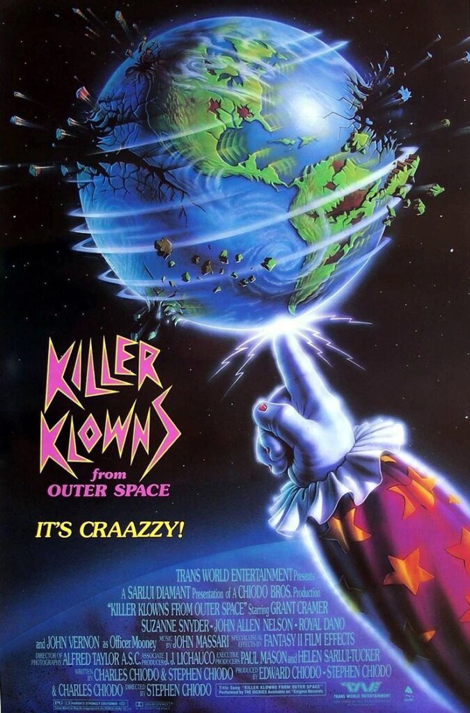 Killer Klowns movie poster