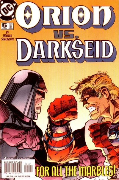 Orion vs Darkseid #5 best fights in comics