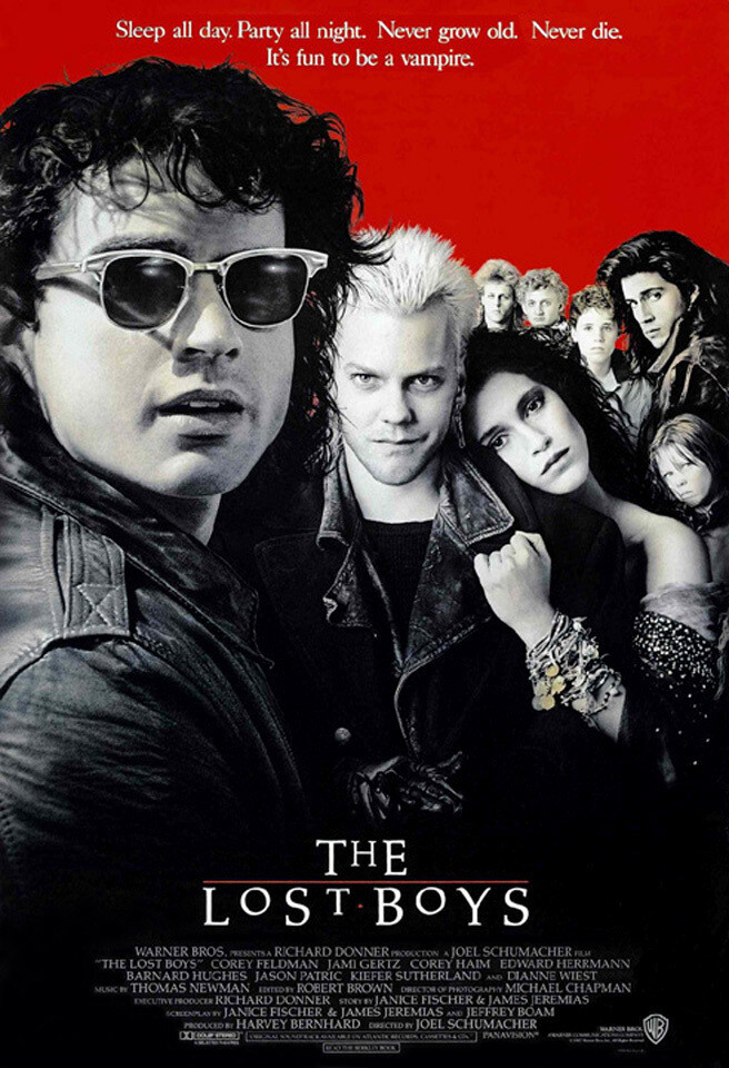 lost boys movie poster